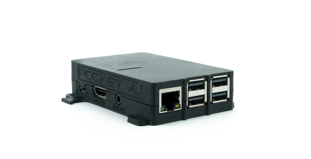 PocketVJ RTC the ultimate single- and multichannel video playout media server video player for people who need a simple but powerful solution for video syncing standalone device designed to play projection mapping the best and user-friendly